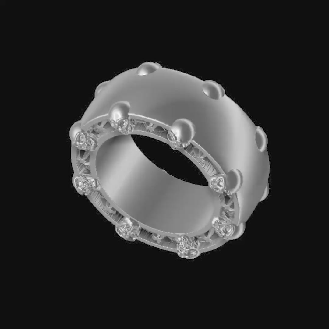 Head Honcho Ring - Sterling Silver