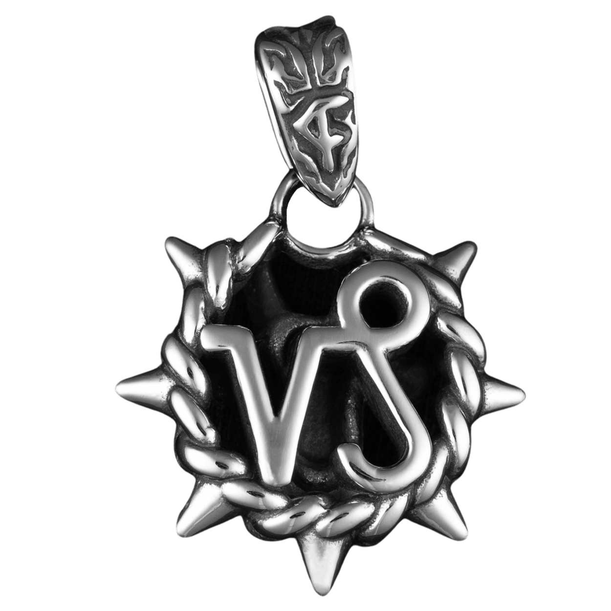 Capricorn Necklace Pendant - Back - Personal Fears