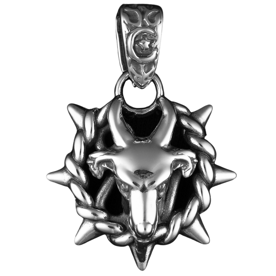 Capricorn Necklace Pendant - Front - Personal Fears