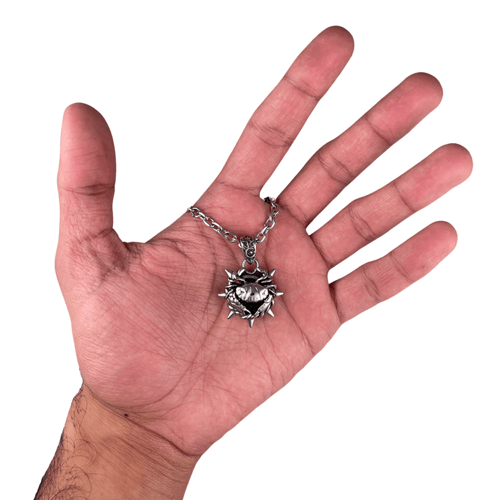 Cancer Necklace Pendant - In Hand - Personal Fears