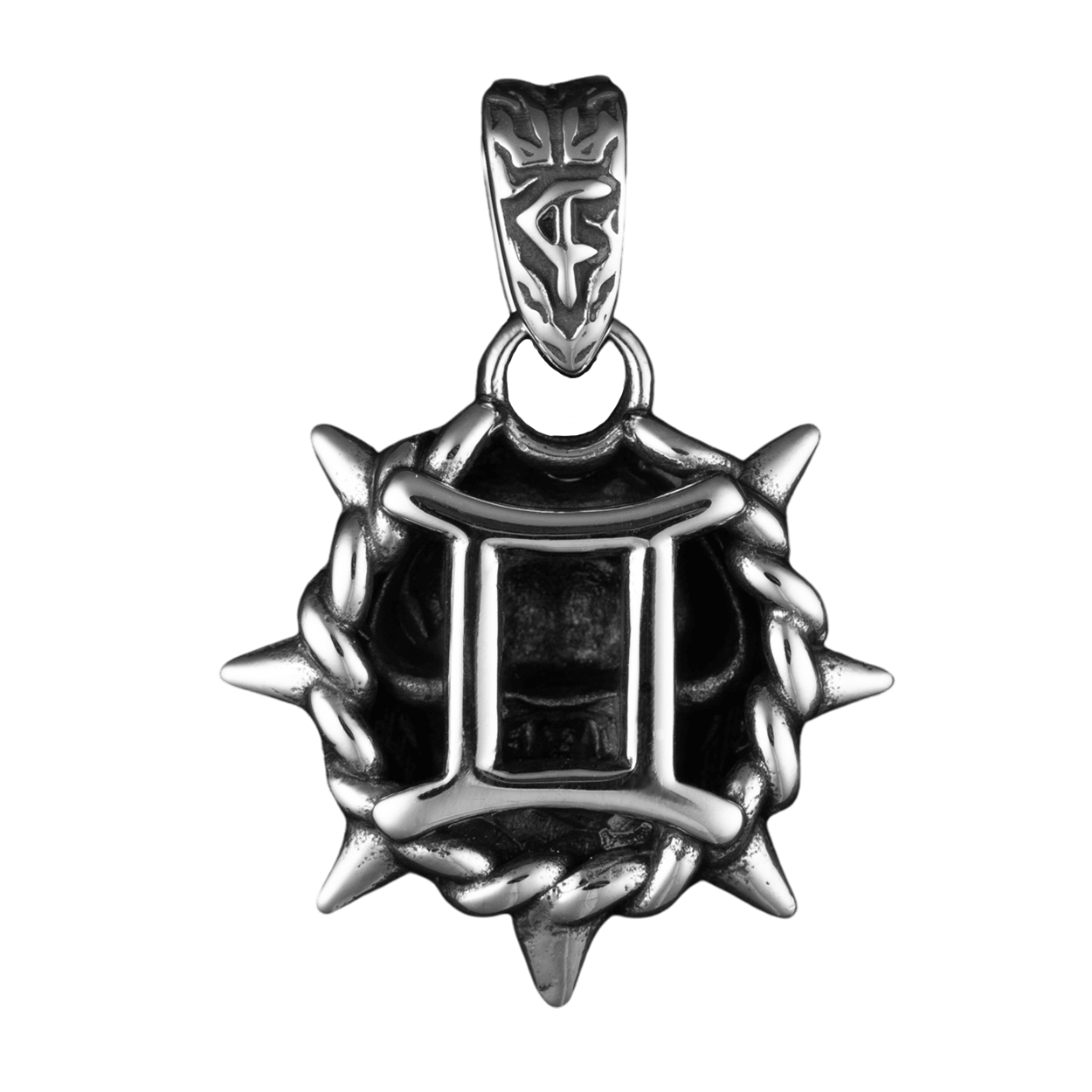 Gemini Necklace Pendant - Back - Personal Fears