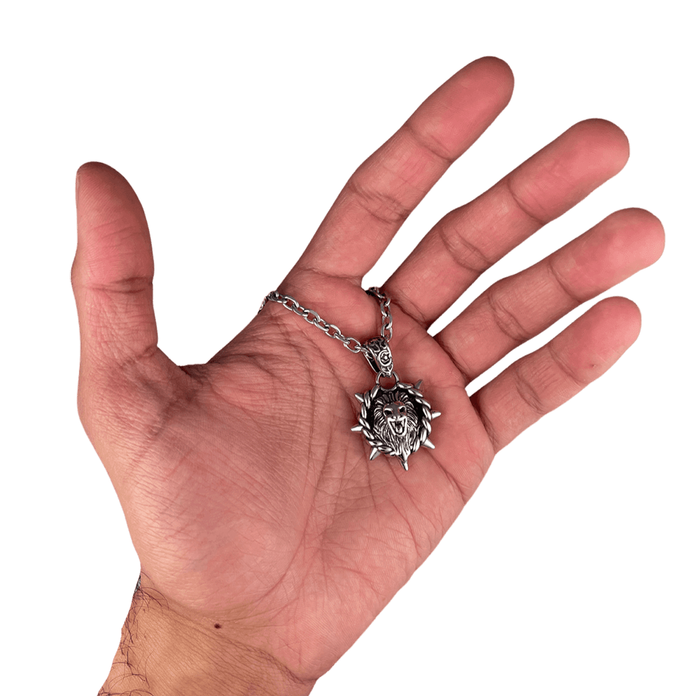Leo Necklace Pendant - In Hand - Personal Fears