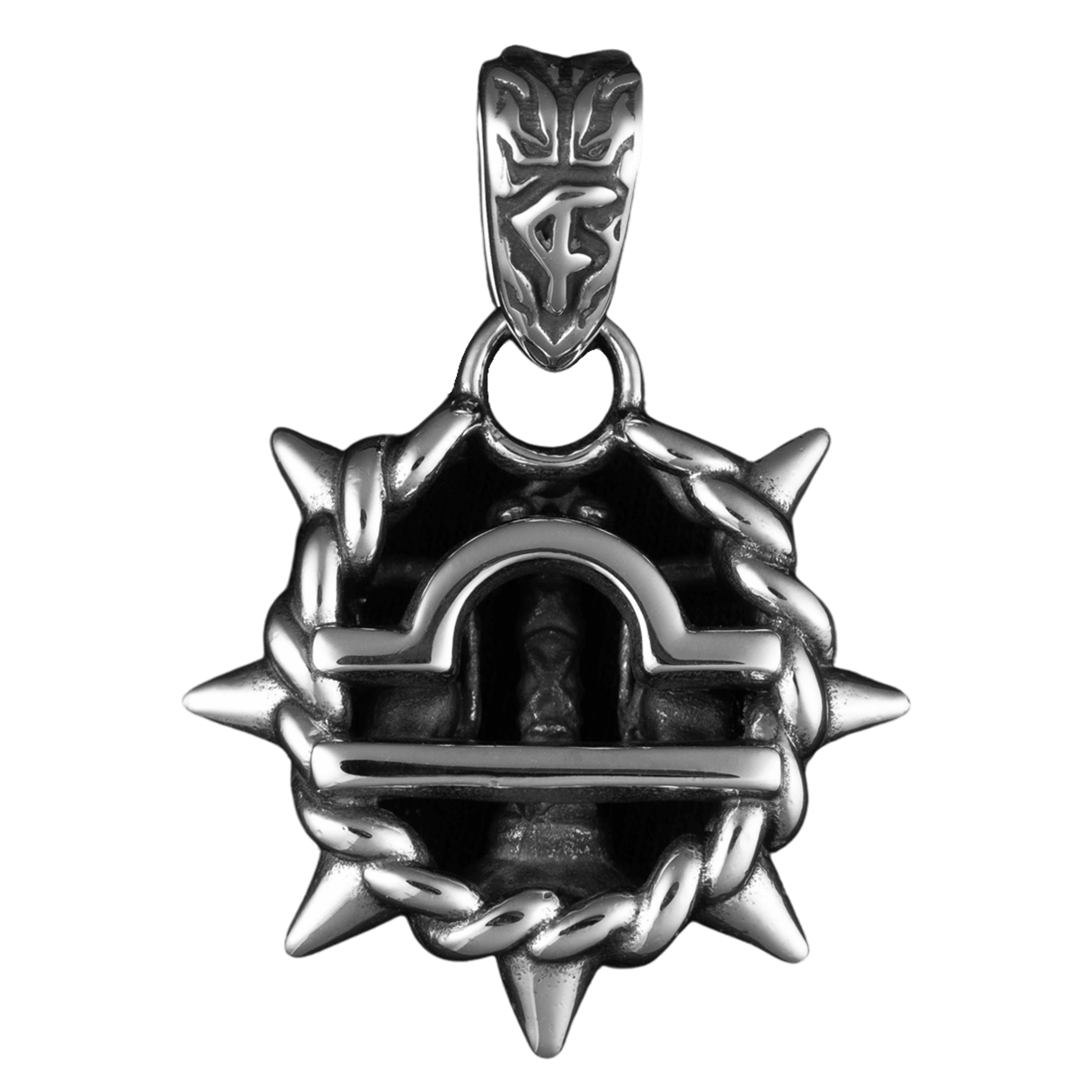 Libra Necklace Pendant - Back - Personal Fears