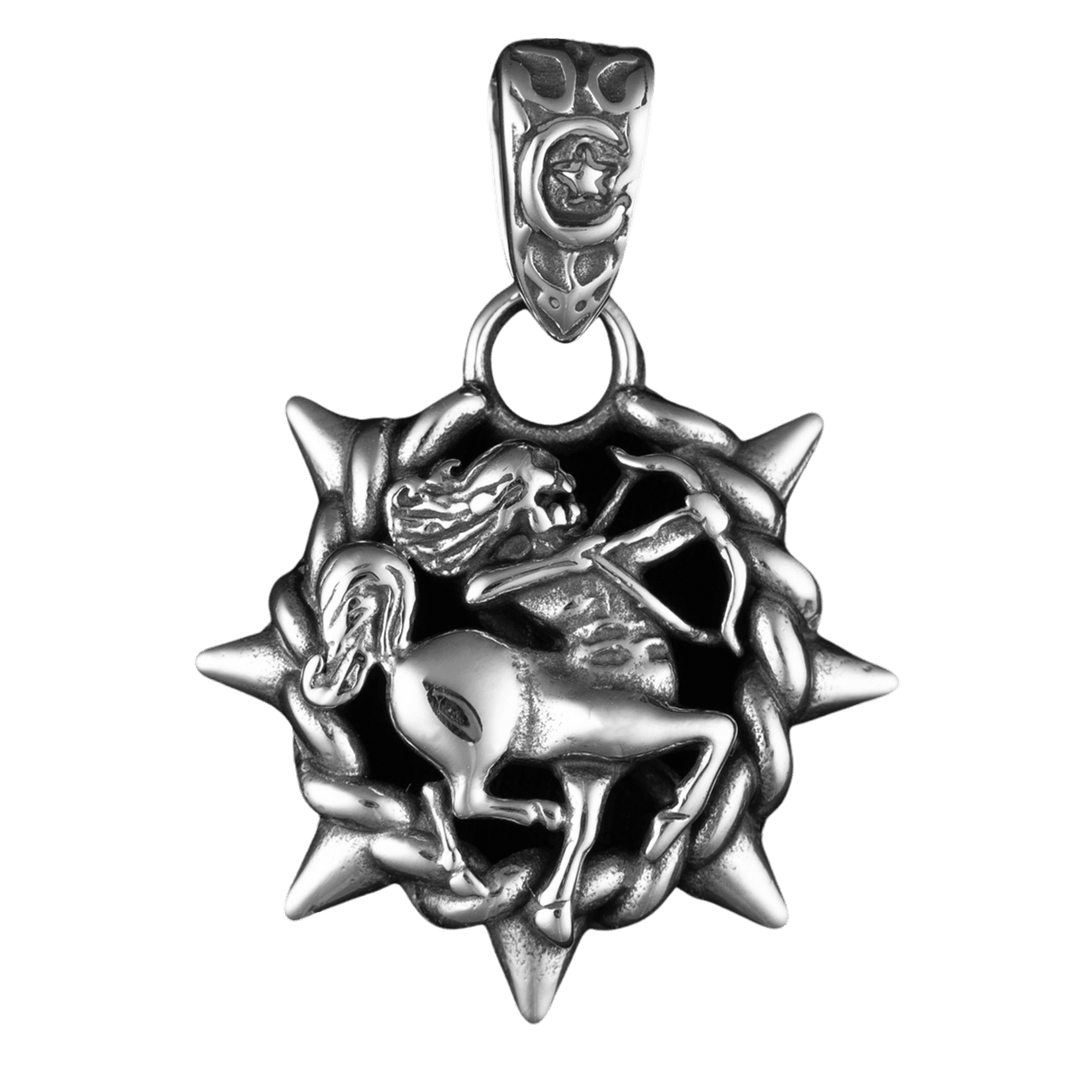 Sagittarius Necklace Pendant - Front - Personal Fears