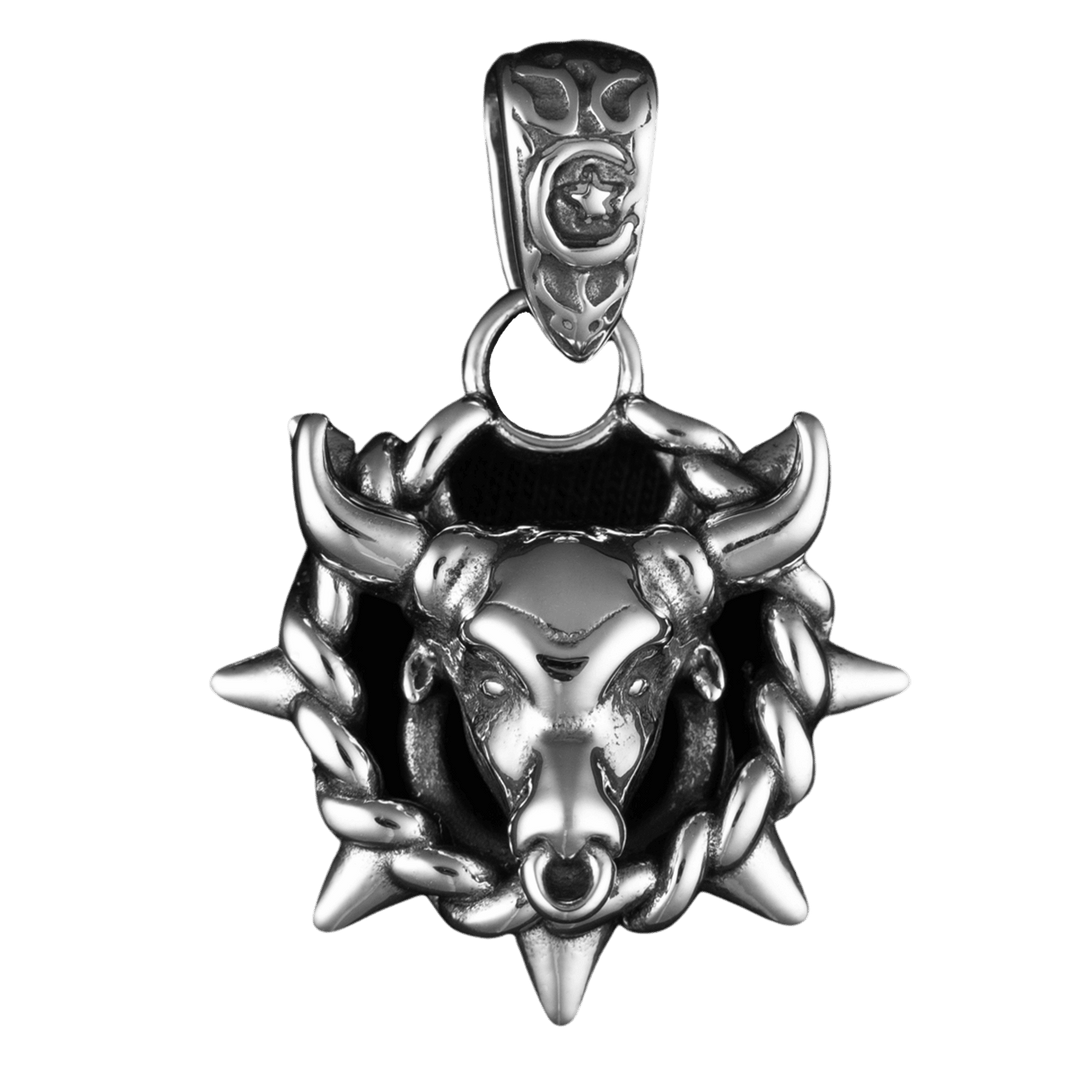 Taurus Necklace Pendant - Front - Personal Fears