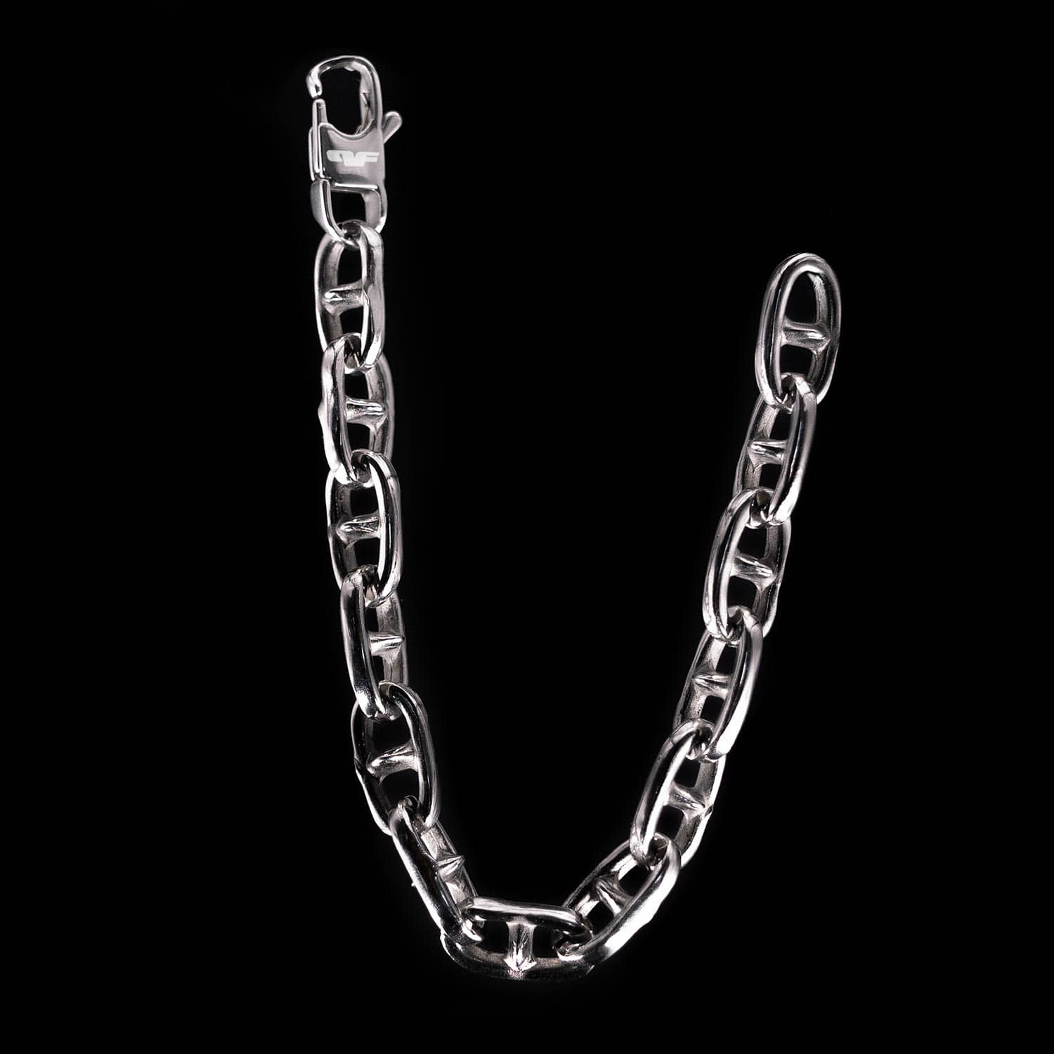 B21 Bracelet Anchor Chain With Bands Sterling Silver 925 | eBay