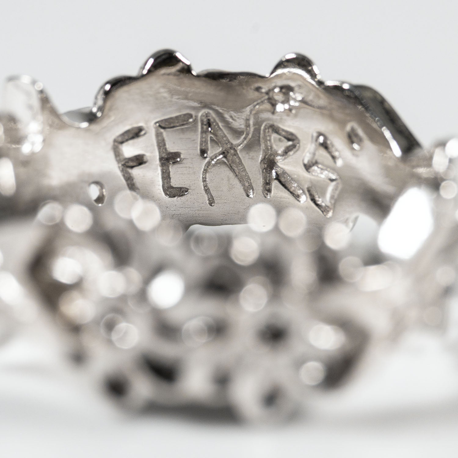 Daisy Chain Ring - Sterling Silver Rings FEARS 925 Personal Fears Daisy Chain Ring | Sterling Silver | Unisex Rings Silver