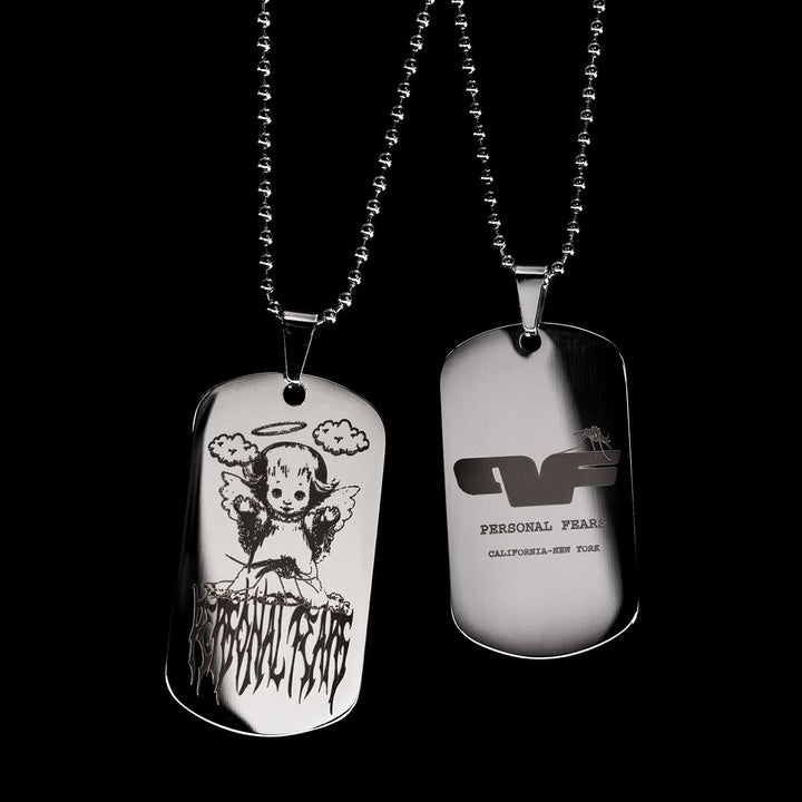Dog Tag IV chain Personal Fears Personal Fears Dog Tag IV | Cool Necklace | Mens Dog Tag