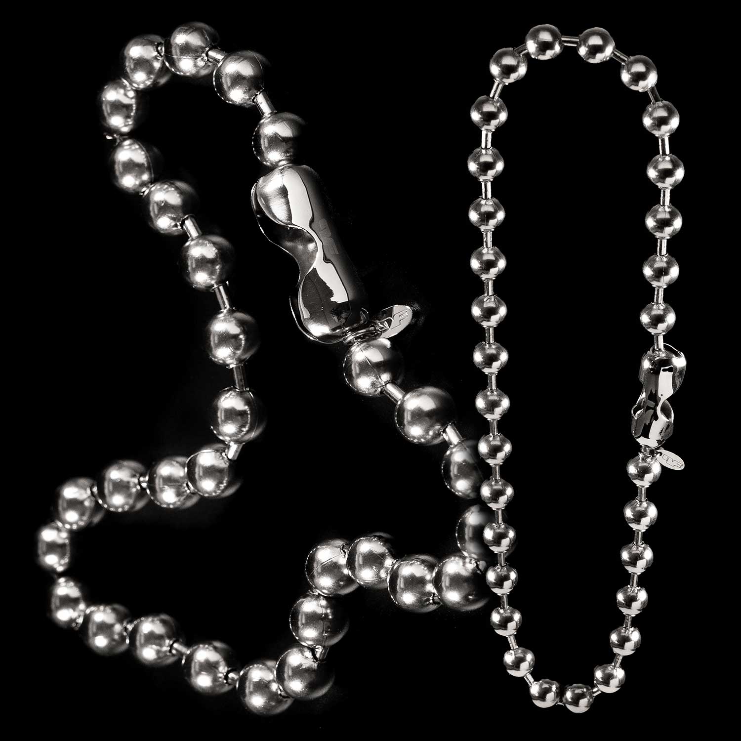 Big ol' Ball Chain - 10mm Necklaces Personal Fears Personal Fears Big ol' Ball Chain | 10mm Ball Necklace | y2k Jewelry Silver | 90s Necklace