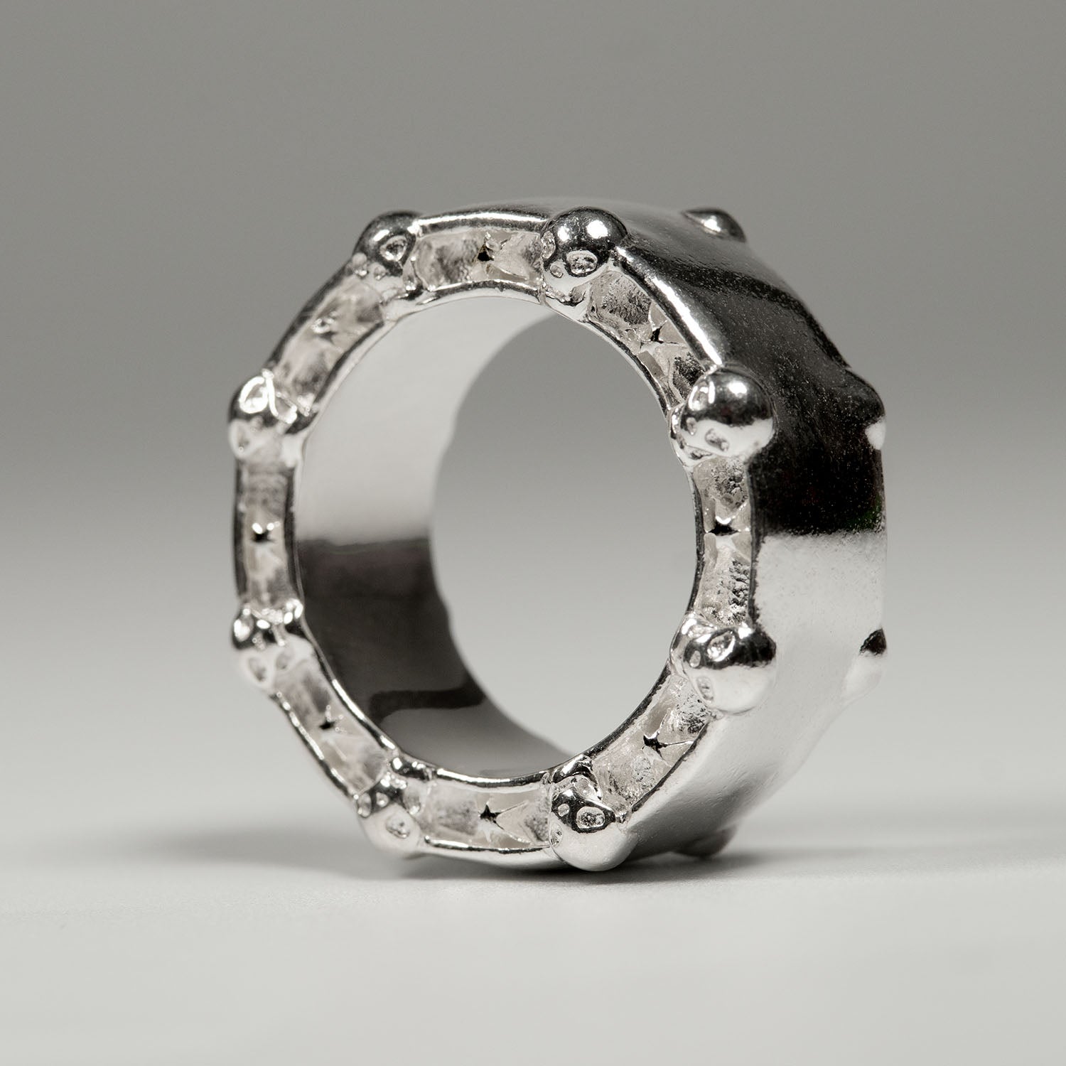 Head Honcho Ring - Sterling Silver Rings FEARS 925 Personal Fears Head Honcho Ring | Luxury Jewelry Men | Big Sterling Silver Ring