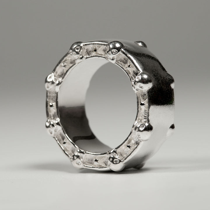 Head Honcho Ring - Sterling Silver Rings FEARS 925 Personal Fears Head Honcho Ring | Luxury Jewelry Men | Big Sterling Silver Ring