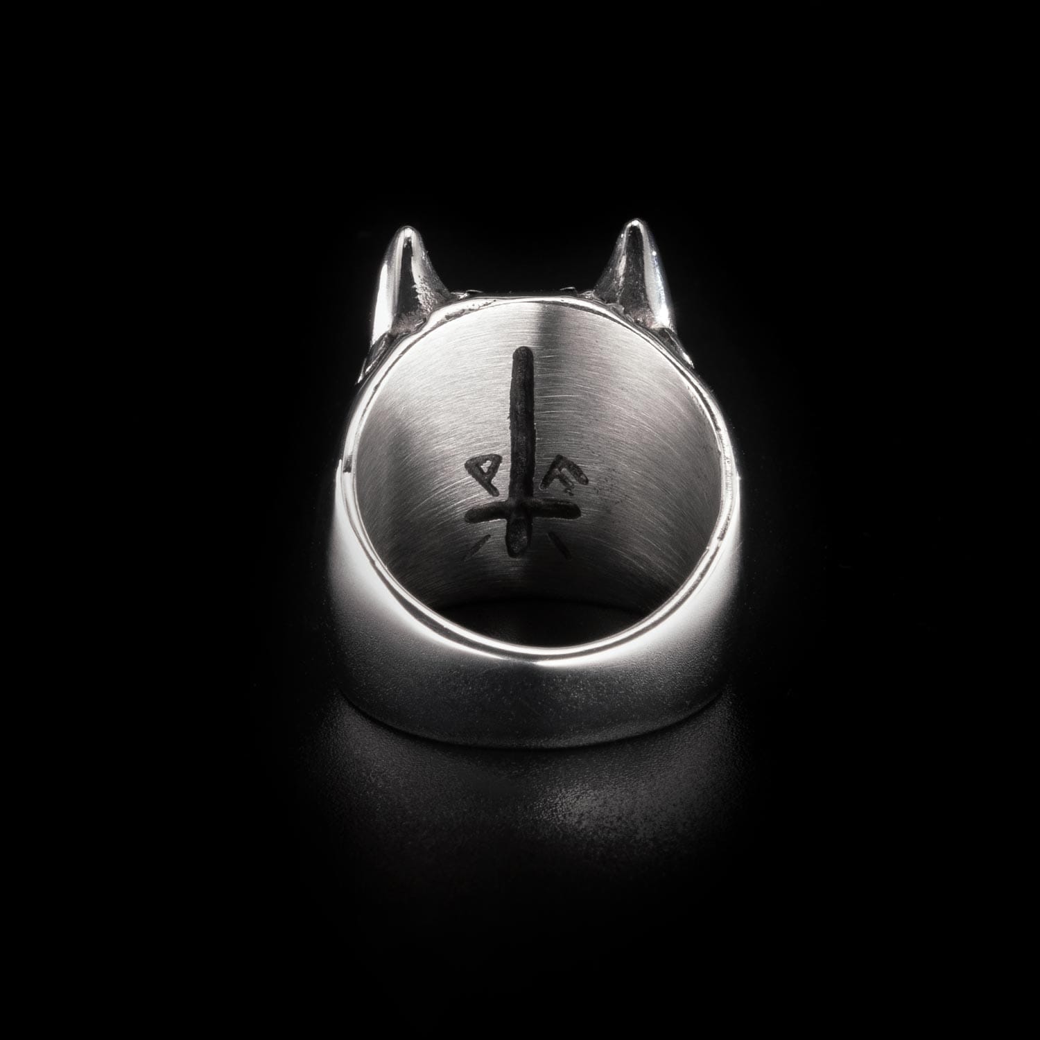 Hornball Ring ring Personal Fears Personal Fears Hornball Ring | Devil Ring | Evil Jewelry | Modern Rings