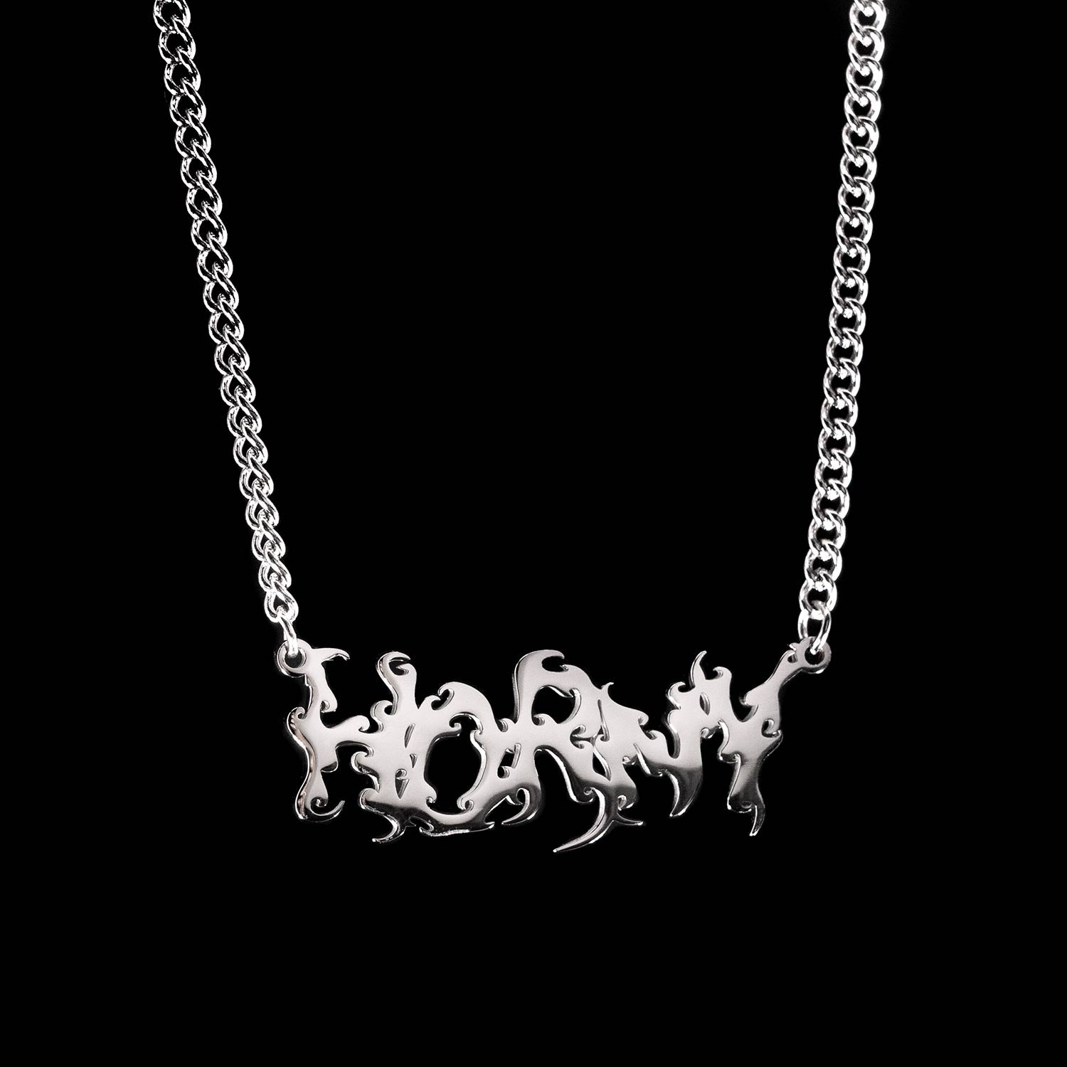 Horny Chain chain Personal Fears Personal Fears Horny Chain | Nameplate Chain | Personal Fears