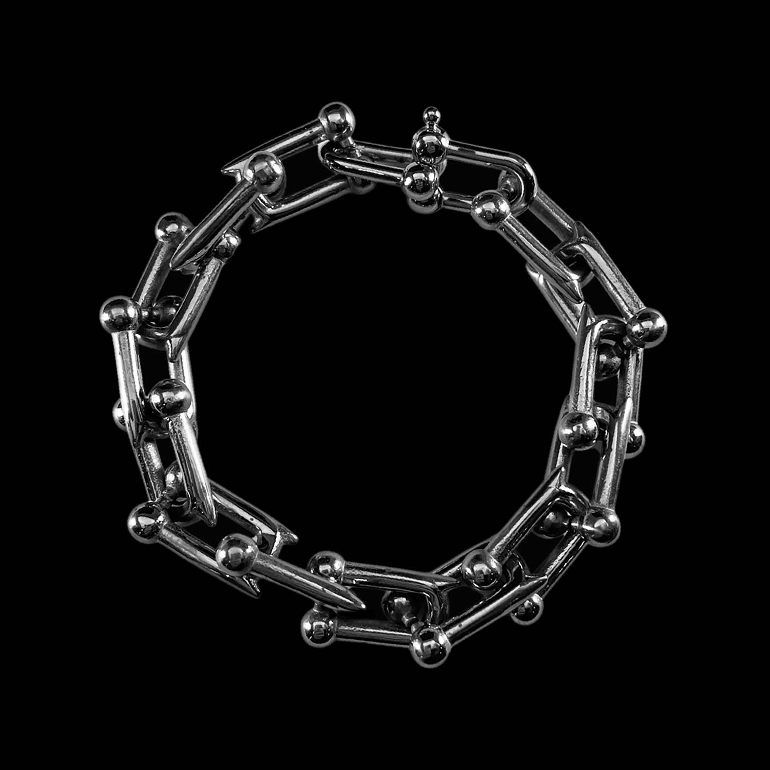 Lilith Link Bracelet Bracelets Personal Fears Personal Fears Lilith Link Bracelet | Industrial Jewelry | Chunky Bracelet