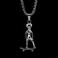 Alien Sk8r Pendant Chain Necklaces Personal Fears Personal Fears Alien Skater Chain | Skateboard Necklace | Personal Fears