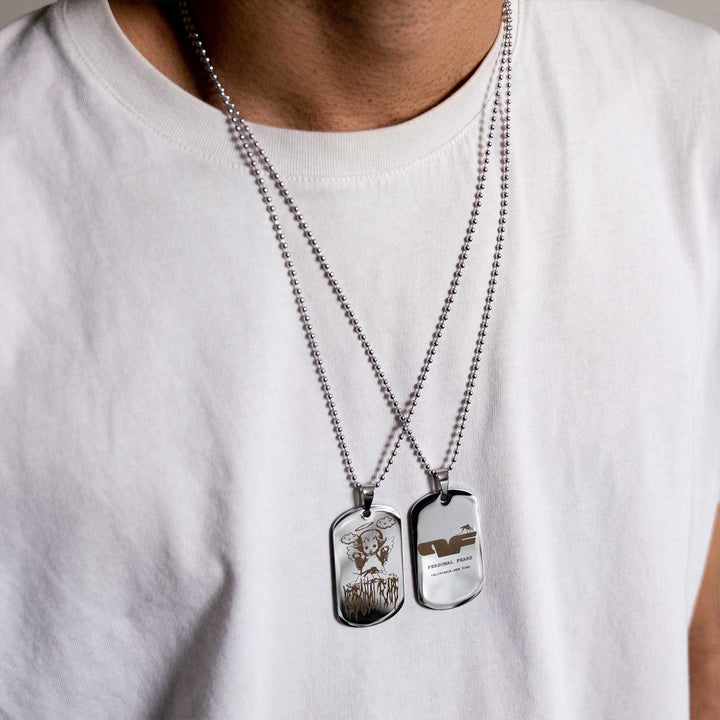 Dog Tag IV chain Personal Fears Personal Fears Dog Tag IV | Cool Necklace | Mens Dog Tag