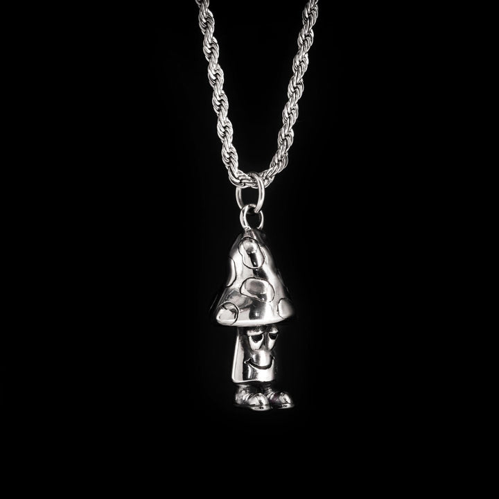 Personal Fears chain Stoney Shroom Pendant Chain Stainless Steel Jewelry