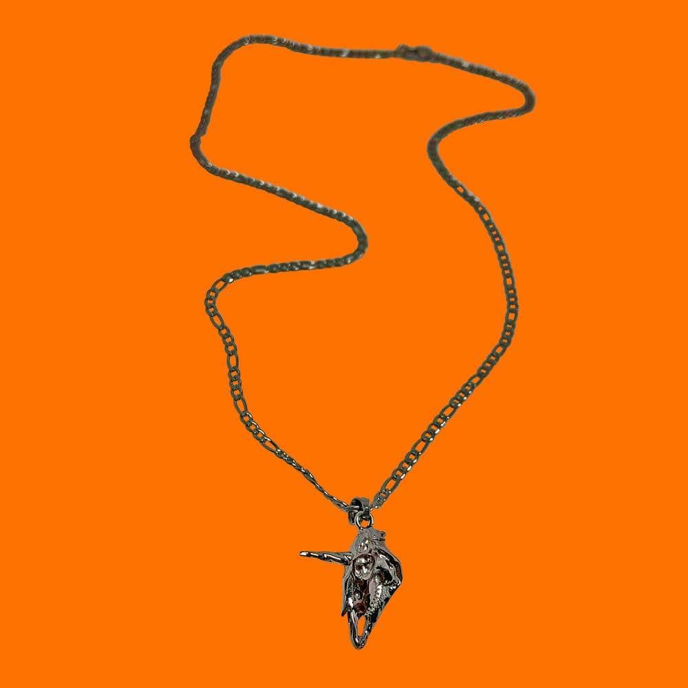 Unicorn Skull Pendant Chain chain Personal Fears Personal Fears Unicorn Skull Pendant Necklace | Fantasy Jewelry | Personal Fears