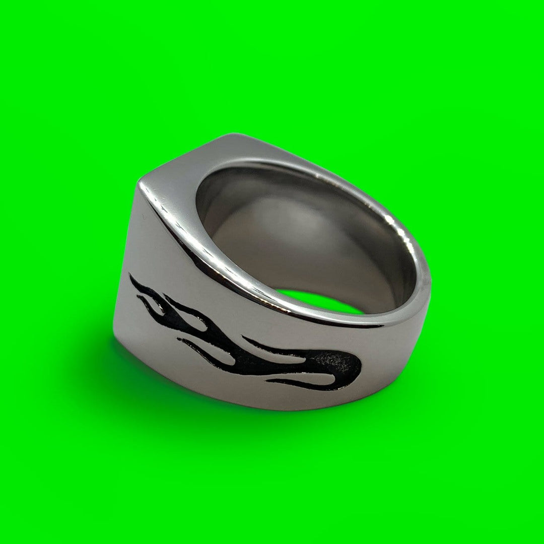 Personal Fears ring PF Logo Ring Stainless Steel Jewelry