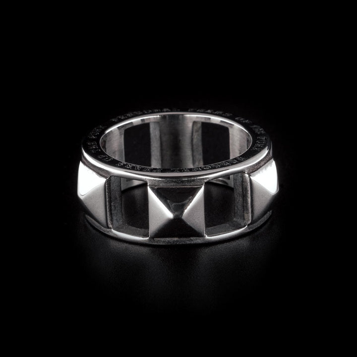 Personal Fears ring Punx Stud Ring Stainless Steel Jewelry