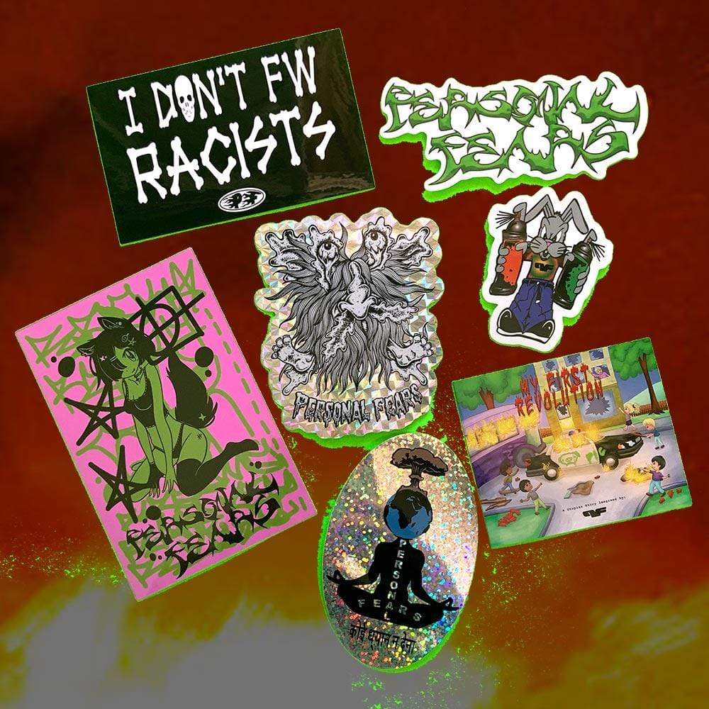 Sticker Pack #3 stickers Personal Fears Personal Fears Sticker Pack #3 | Skateboard Stickers | Personal Fears