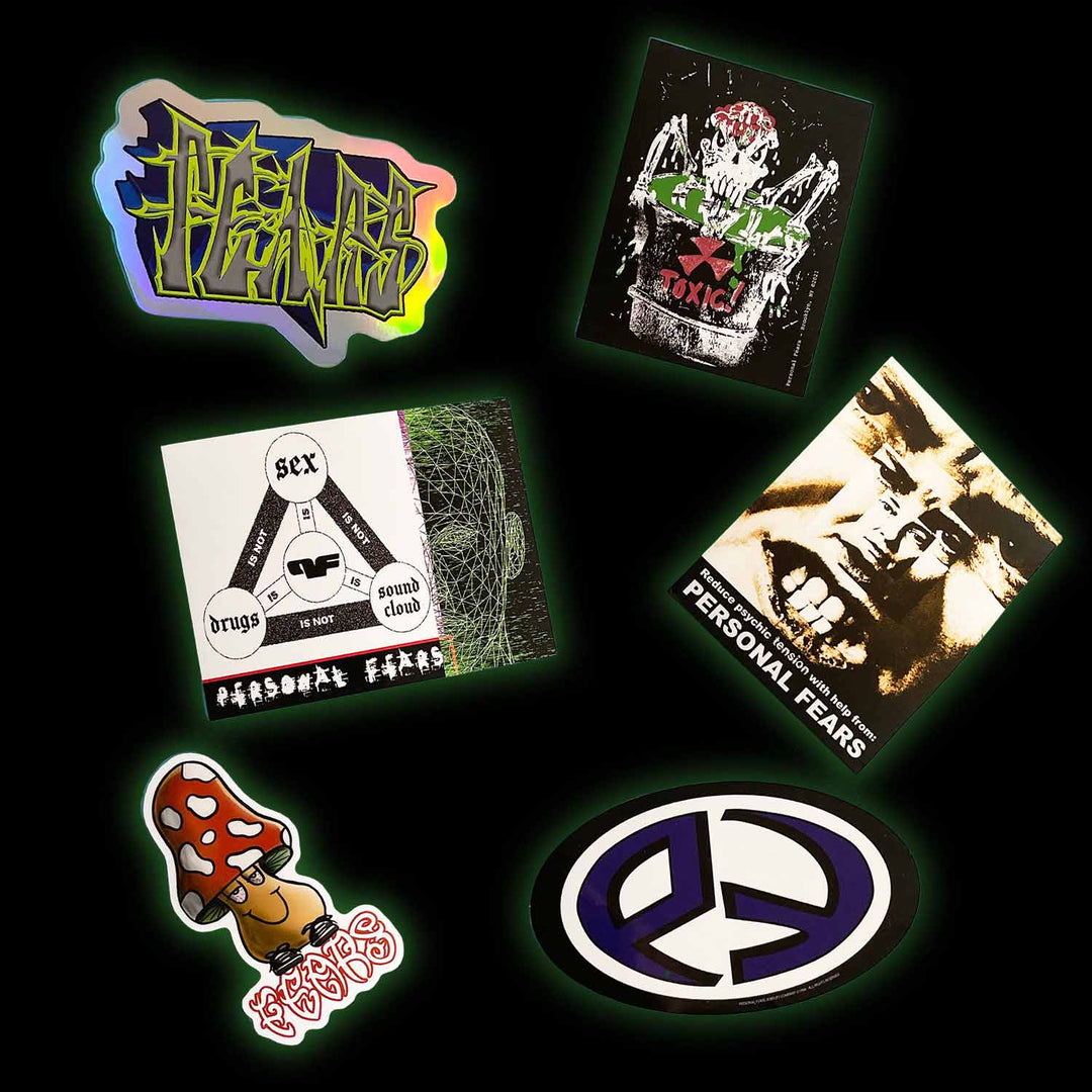 Personal Fears stickers Sticker Pack V Stainless Steel Jewelry