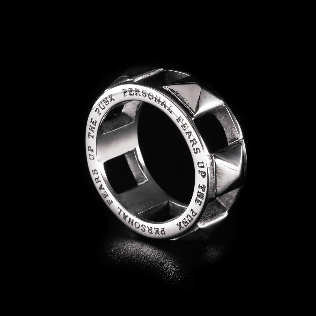 Punx Stud Ring ring Personal Fears Personal Fears Punx Stud Ring | Spike Ring | Punk Jewelry