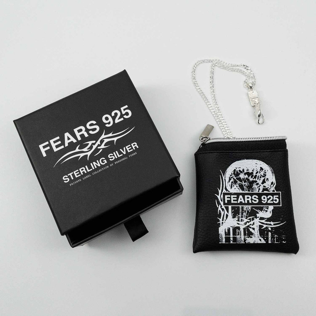 Rat Trap Pendant Silver Charms & Pendants FEARS 925 Personal Fears Rat Trap Pendant 925 Silver | Punk Jewelry | Designer Mens Chain