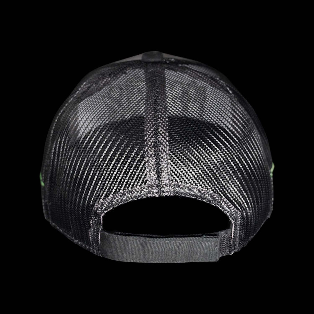 Ray Gun Hat - Gray / Green Hats Personal Fears Personal Fears Ray Gun Hat | Gray / Green Tribal Flame Hat | Personal Fears