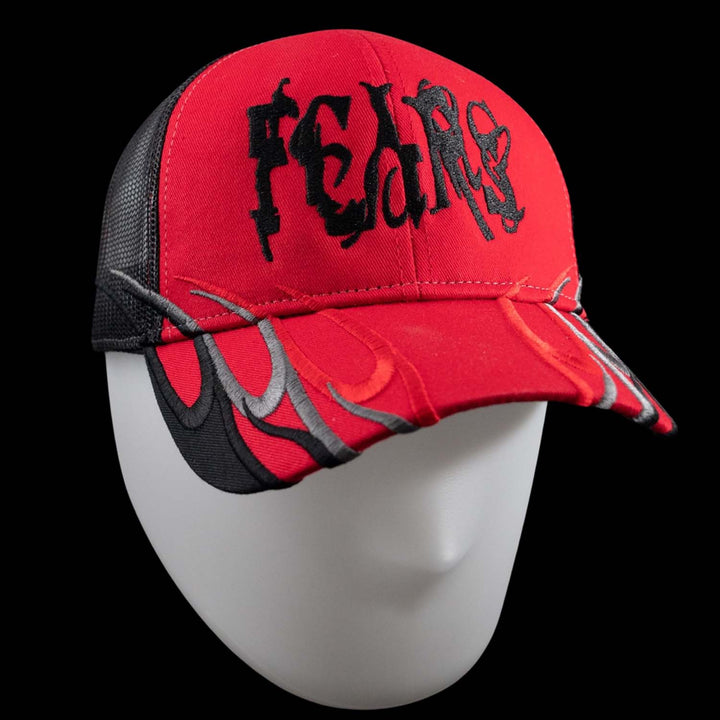 Ray Gun Hat - Red / Black