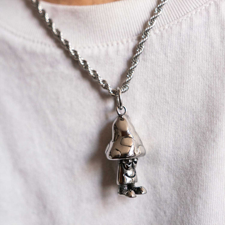 Stoney Shroom Pendant Chain