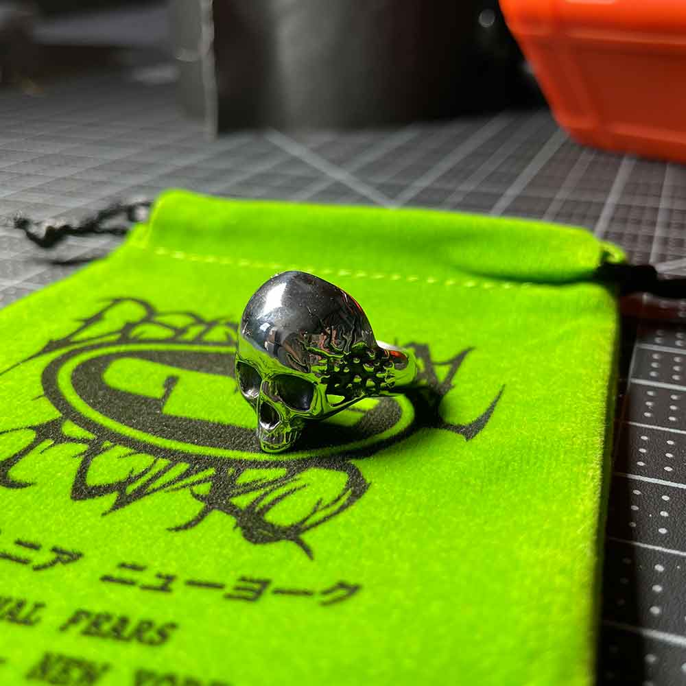 Skull Spike Ring ring Personal Fears Personal Fears Skull Spike Ring | Stainless Steel Jewelry | Skull Ring