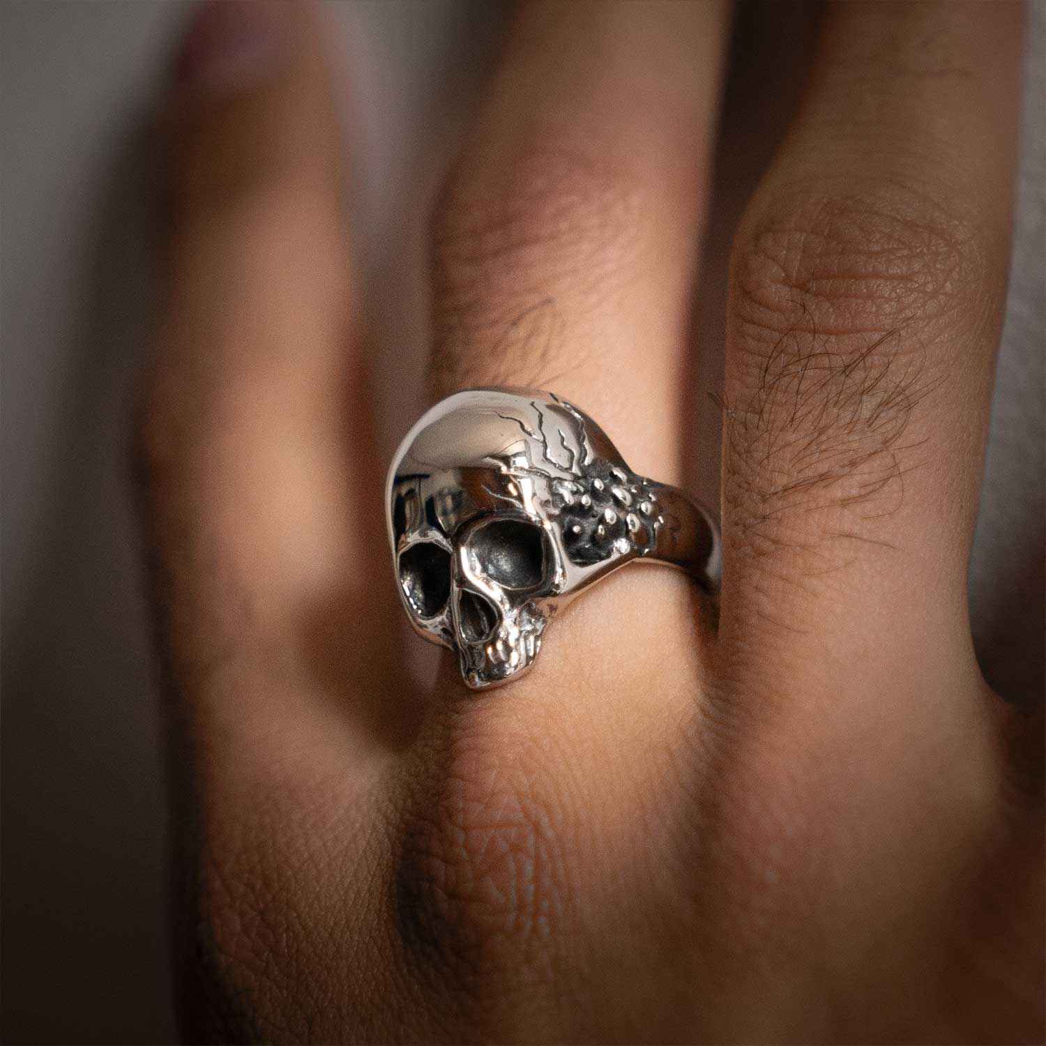 Skull Spike Ring ring Personal Fears Personal Fears Skull Spike Ring | Stainless Steel Jewelry | Skull Ring
