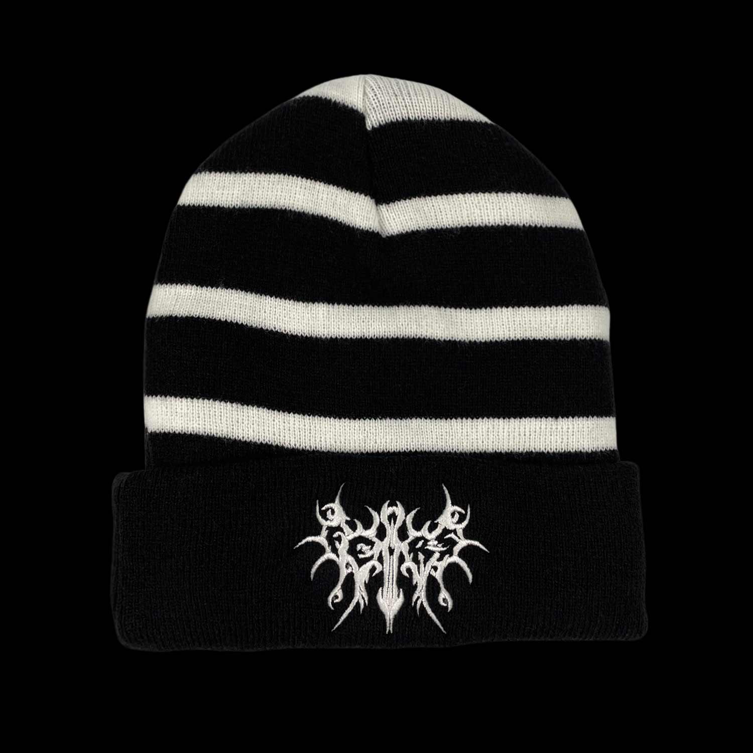 Slaughter Bug Lined Beanie - B&W