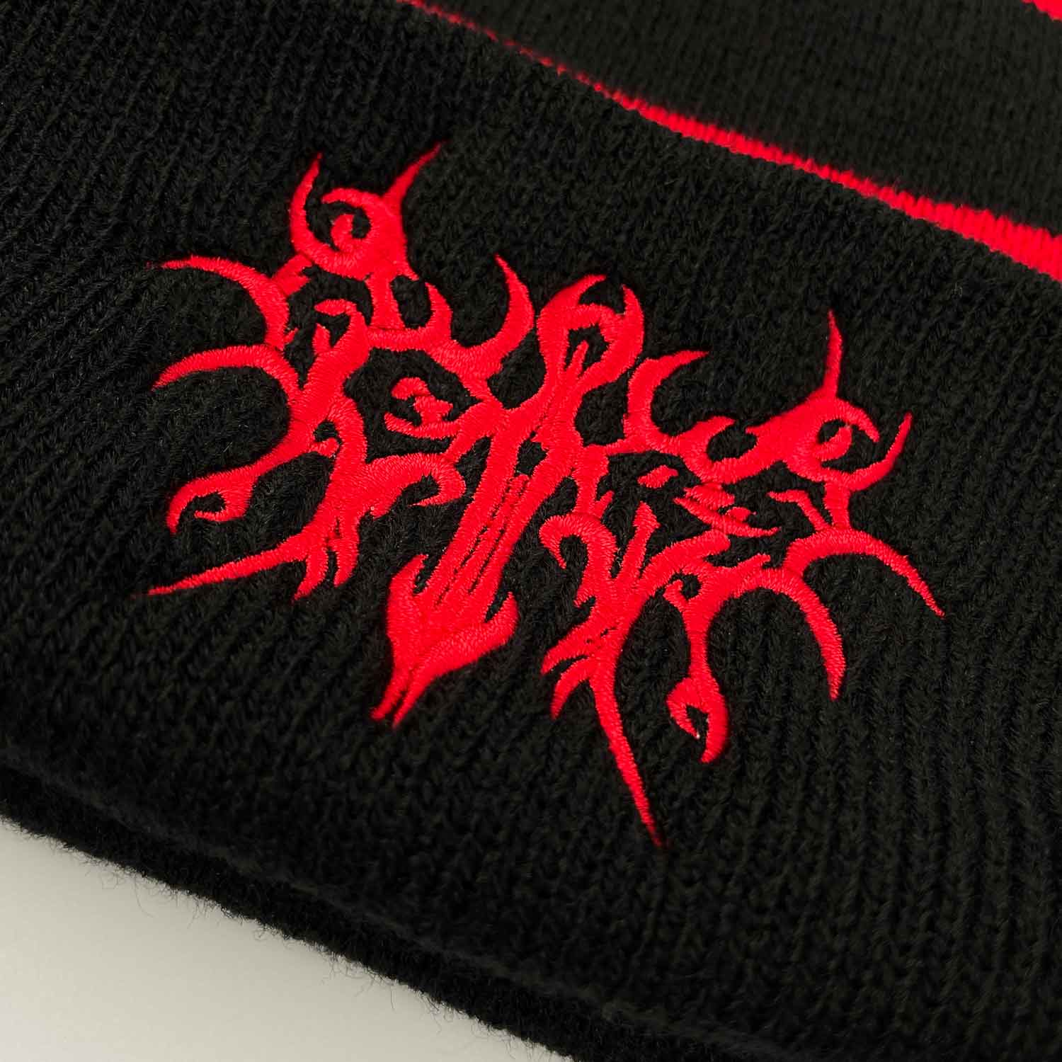 Slaughter Bug Lined Beanie - RED
