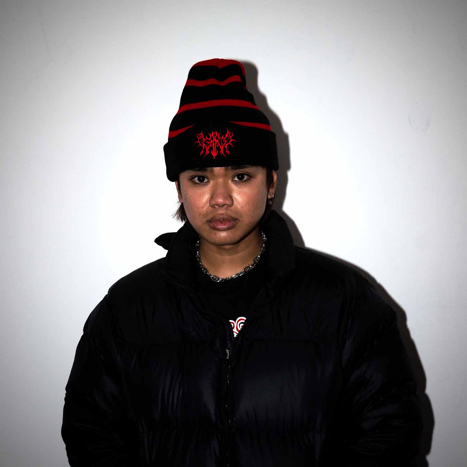 Slaughter Bug Lined Beanie - RED