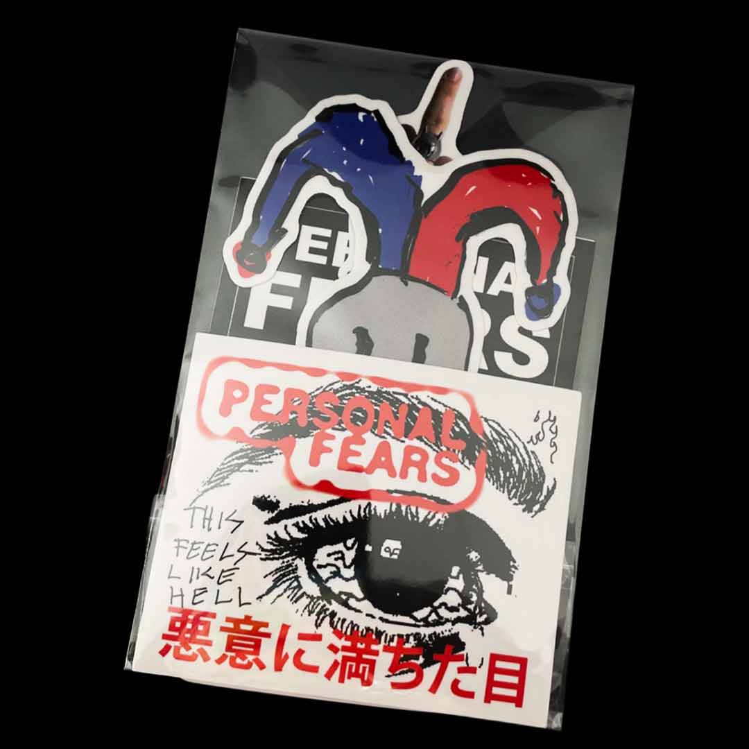 Sticker Pack VI Bumper Stickers Personal Fears Personal Fears Sticker Pack VI