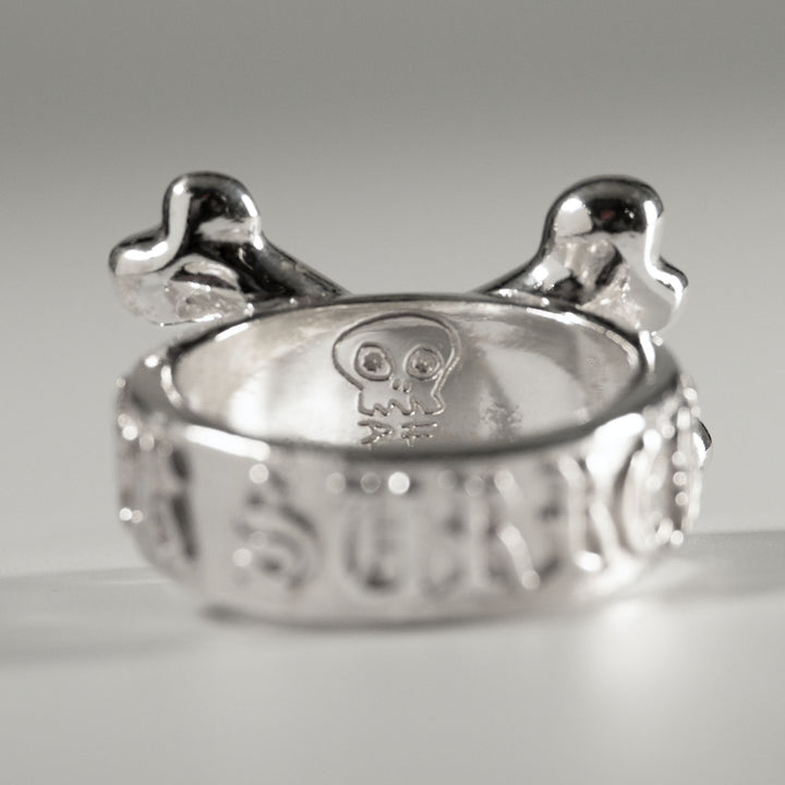 Personal Fears Never Surrender Ring Sterling Silver Jewelry
