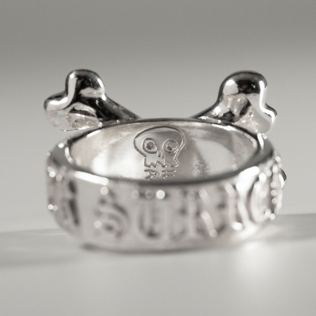 Personal Fears Never Surrender Ring Sterling Silver Jewelry