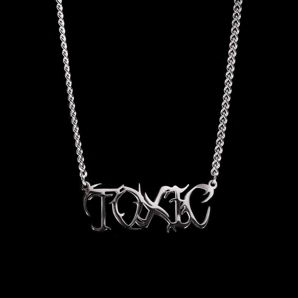 Toxic Chain chain Personal Fears Personal Fears Toxic Chain - Nameplate Chain - Waterproof Stainless Steel