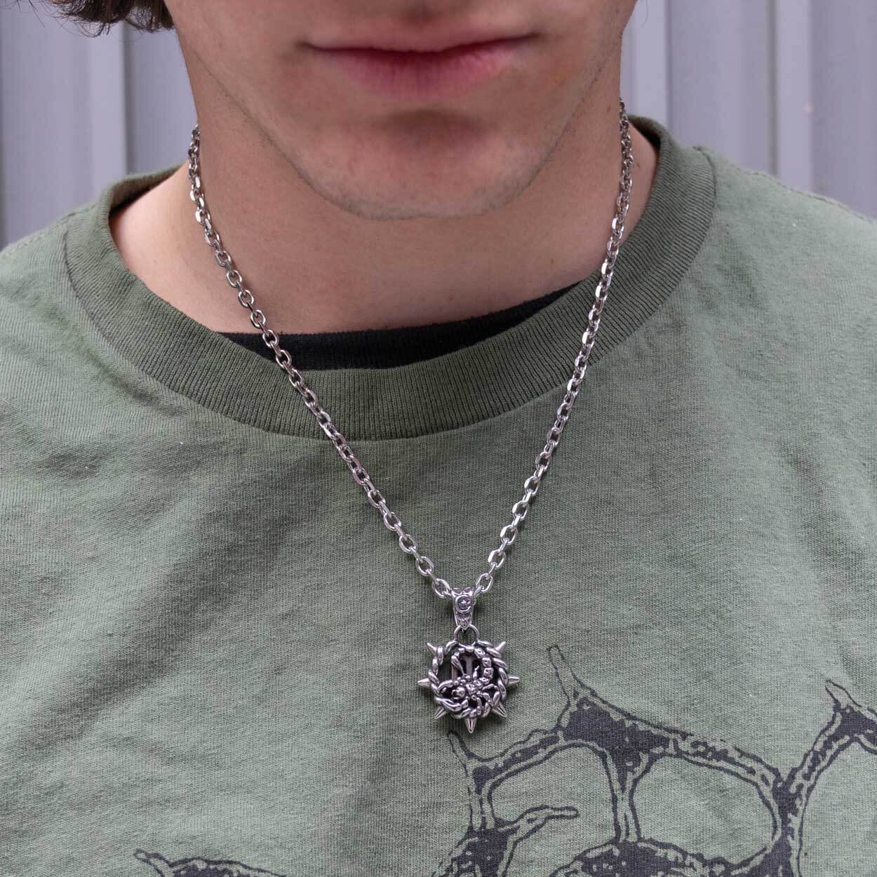 Scorpio Necklace Pendant - On Body - Personal Fears